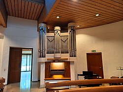 München-Schwabing, Hauskapelle im Priesterseminar, Sandtner-Orgel (3).jpg