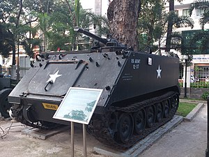 M132 Armored Flamethrower at the War Remnants Museum.jpg