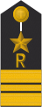 Kapitänleutnant der Reserve (Schulterklappe Marineuniformträger)