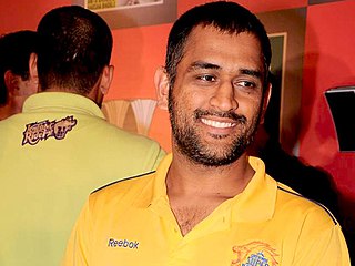 <span class="mw-page-title-main">MS Dhoni</span> Indian cricketer (born 1981)