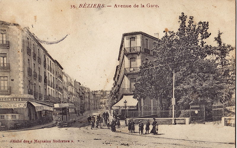 File:Magasins Modernes 39 - BEZIERS - Avenue de la Gare.jpg