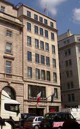 <span class="mw-page-title-main">High Commission of Malta, London</span>