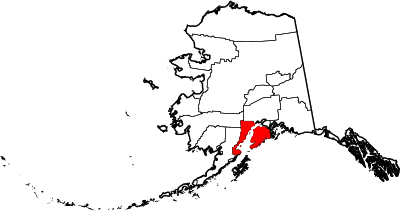 Map of Alaska highlighting Kenai Peninsula Borough.svg