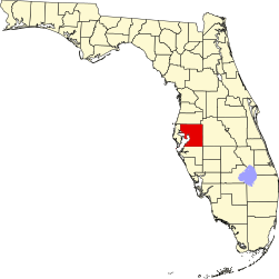 Hillsborough County - Carte