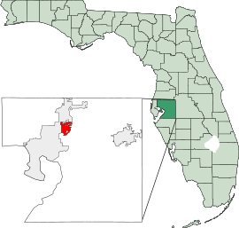Map of Florida highlighting Temple Terrace.svg