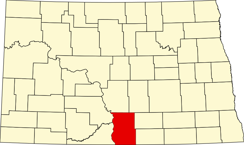 File:Map of North Dakota highlighting Emmons County.svg