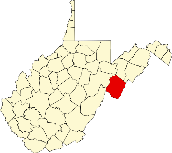 File:Map of West Virginia highlighting Pendleton County.svg