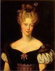 portrait en buste de Caroline duchesse de Berry