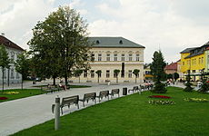 Первое здание, в котором размещалось общество Матица словацкая (город Мартин)