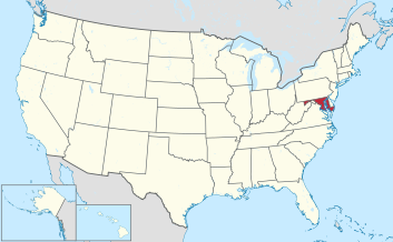 Maryland in United States.svg