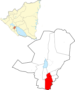 Kommunen Niquinohomo i departementet Masaya