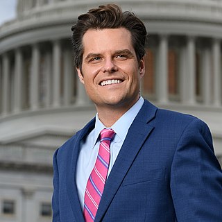 Matt Gaetz U.S. Representative from Florida