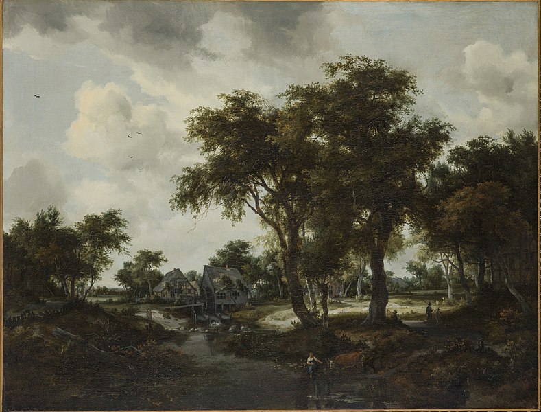 File:Meindert Hobbema - The Water Mill (The Trevor Landscape) - 43.108 - Indianapolis Museum of Art.jpg