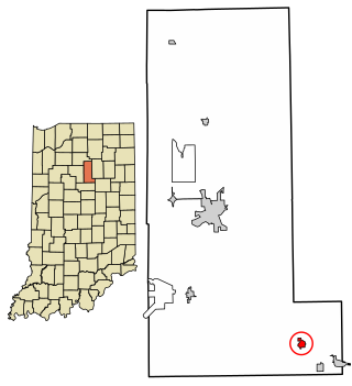 <span class="mw-page-title-main">Amboy, Indiana</span> Town in Indiana, United States
