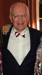Michael Maxey, president of Roanoke College is well known for wearing bow-ties.