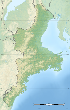 横山島の位置（三重県内）