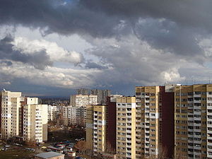 Socialist-era housing in Mladost