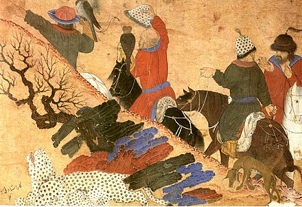Моғолстан ханы. Персидская миниатюра 15 век Тимуриды. Мухаммед Шейбани Хан. Мухаммад сиях калам. Государство Шейбани хана.