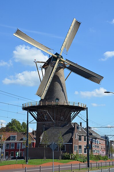 File:Molen de Roos mill Delft 5.jpg