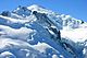 Mont Blanc von Gare des Glaciers aus gesehen