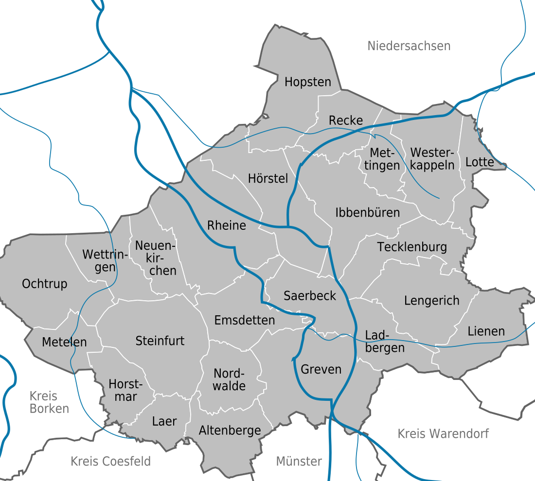 Liste der Baudenkmäler im Kreis Steinfurt