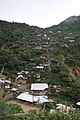 Closeup of huts in Nambija