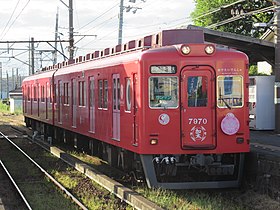 A Nankai Kada Line elem illusztrációja