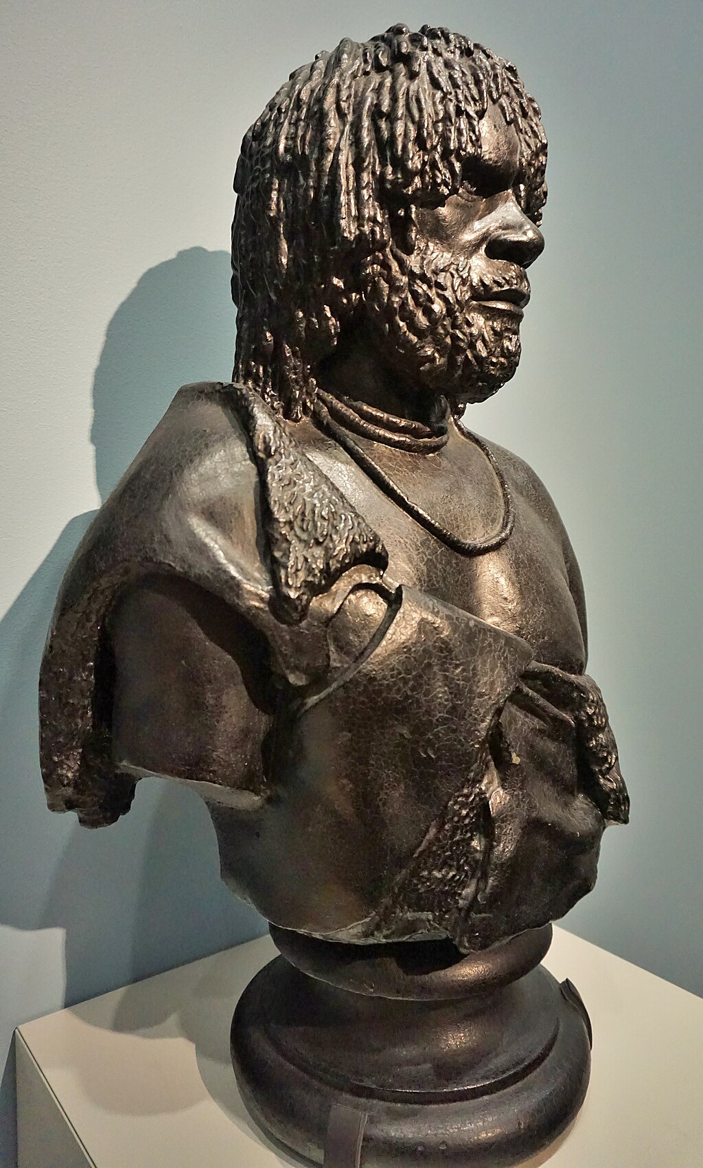 National Portrait Gallery, Canberra, Australia - Joy of Museums - Woureddy, an Aboriginal Chief of Van Diemen's Land