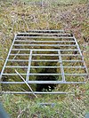 Natural monument Schachthöhle Pommerlesloch with cover.jpg