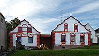 Čeština: Dům čp. 25 v obci Netřebice v okrese Český Krumlov, Jihočeský kraj. English: House No 25 in the village of Netřebice, Český Krumlov District, South Bohemian Region, Czech Republic.