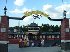 De ingang van Kennywood