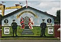A mural on Newtownards Road, Belfast depicting the Ulster Special Constabulary and Ulster Defence Regiment