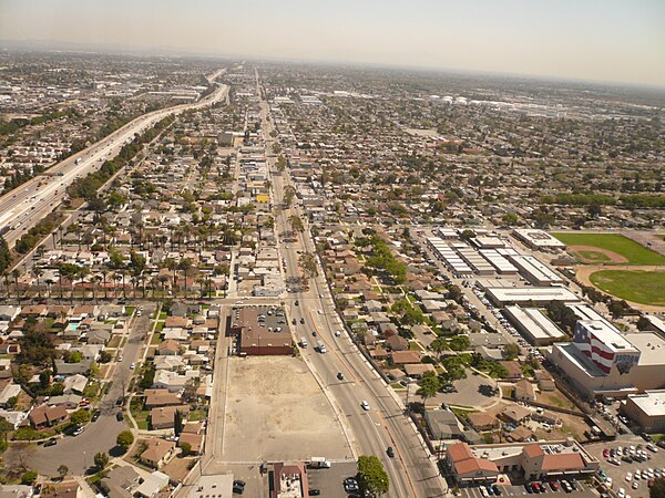 Artesia Boulevard in North Long Beach