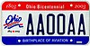 Ohio license plate sample 2001.jpg