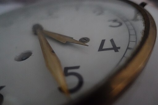 Old Clock Close Up