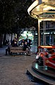 Image 643Old men sitting by a carousel, Castellana Grotte, Italy