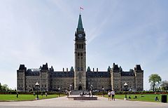 Ottawa - ON - Parlamentsgebäude (Centre Block).jpg