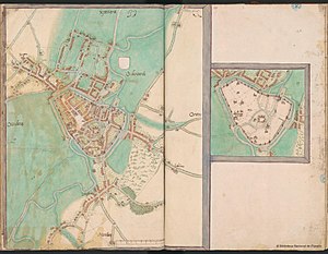 300px oudenaarde%2c map by jacob van deventer%2c version madrid