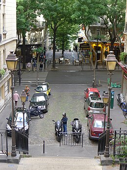 A Rue Juste-Métivier cikk illusztráló képe