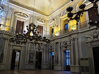 Throne room Palazzo corsini, sala del trono 01.JPG