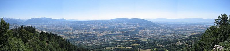 Panorama du Genevois.