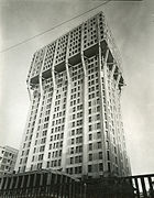 The tower seen from below