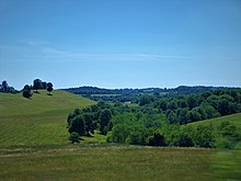 Hillside pasture in Pennsylvania. Pasture in Pennsylvania.jpg