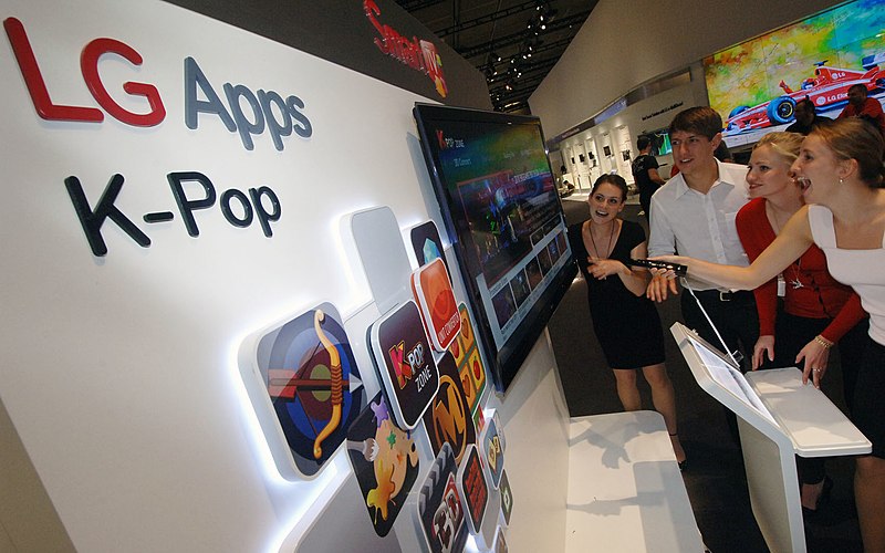 File:People viewing K-Pop Zone on television.jpg