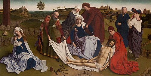 Petrus Christus, 1455-1460 La Lamentation Musées royaux des Beaux-Arts de Belgique