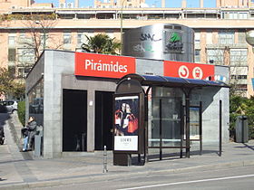 A Pirámides (madridi metró) cikk szemléltető képe