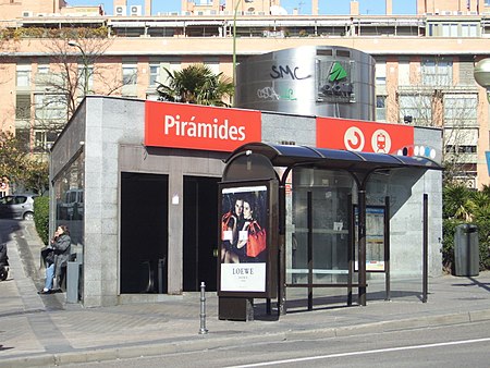 Pirámides (metropolitana di Madrid)