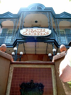 Pirates of the Caribbean (attraction) Dark ride at Disney theme parks