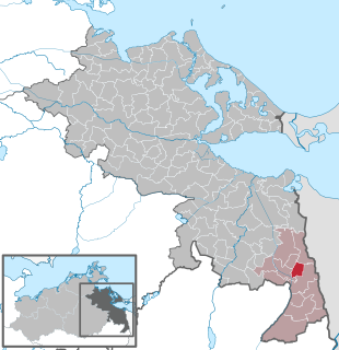 Plöwen Municipality in Mecklenburg-Vorpommern, Germany