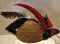 Podum is a headgear of worn by Nyishi tribe in Arunachal Pradesh, made of bamboo & horn-bill beak